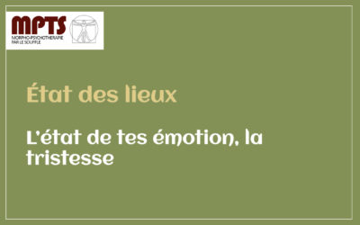 Module 6 – L’état de tes émotions : la tristesse