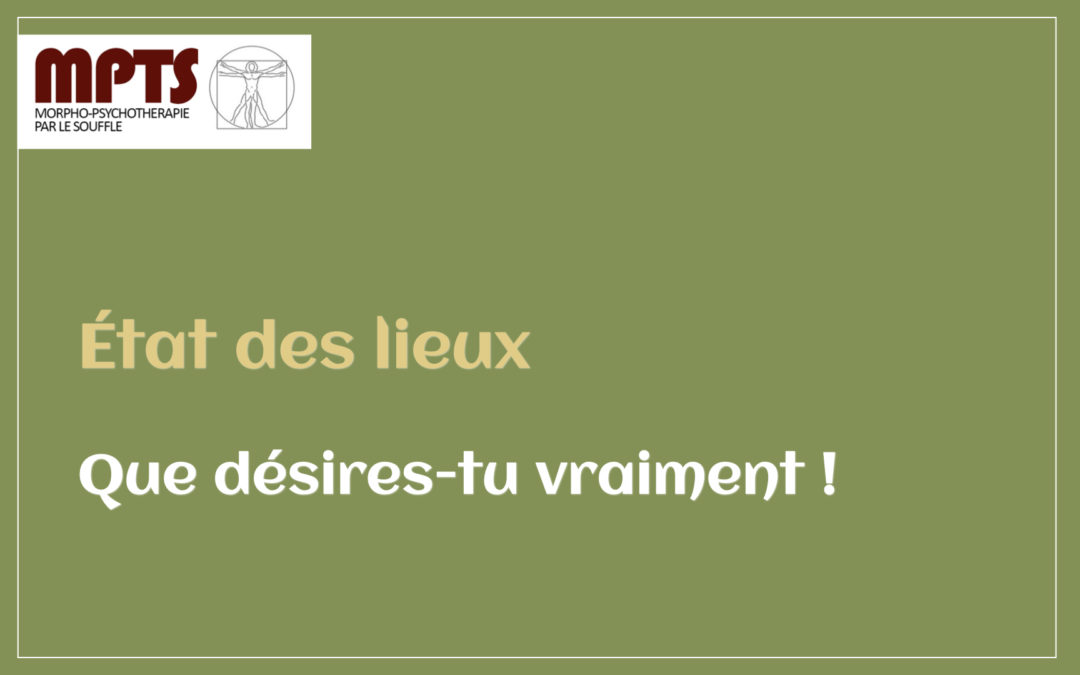 Module 8 – Que désires-tu vraiment ?