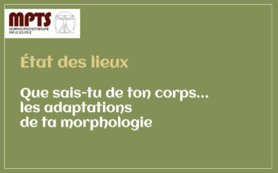 Module 10 – Que sais-tu sur ton corps : les adaptations de la morphologie ?