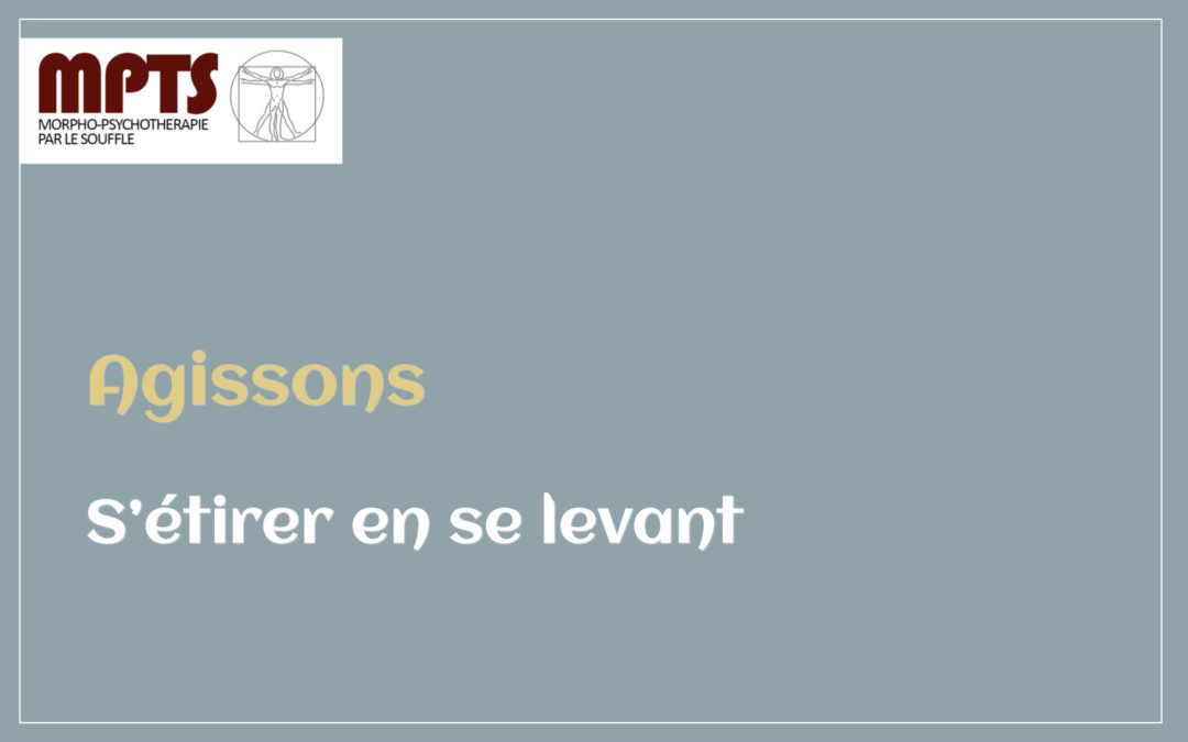 Module 1 – S’étirer en se levant